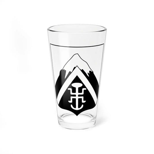 Escudo de Santa Maria Huila sello (Colombia) (Coat of Arms) Pint Glass 16oz 16oz - Go Mug Yourself