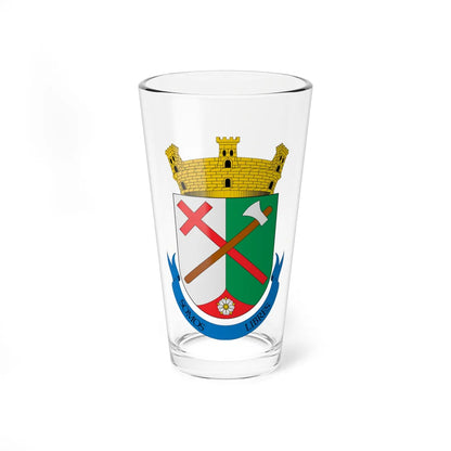 Escudo de Santa Rosa de Cabal (Colombia) (Coat of Arms) Pint Glass 16oz 16oz - Go Mug Yourself