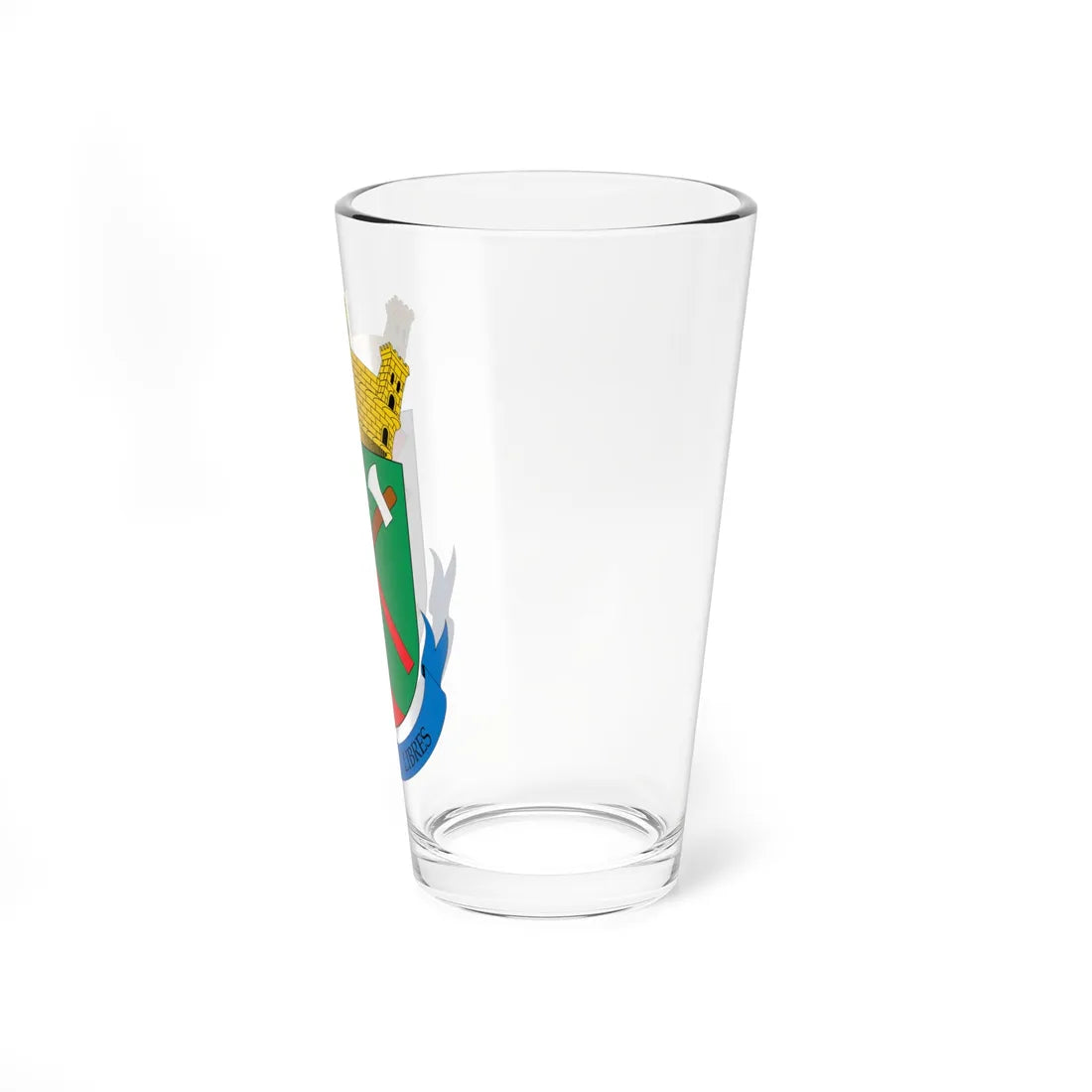 Escudo de Santa Rosa de Cabal (Colombia) (Coat of Arms) Pint Glass 16oz - Go Mug Yourself