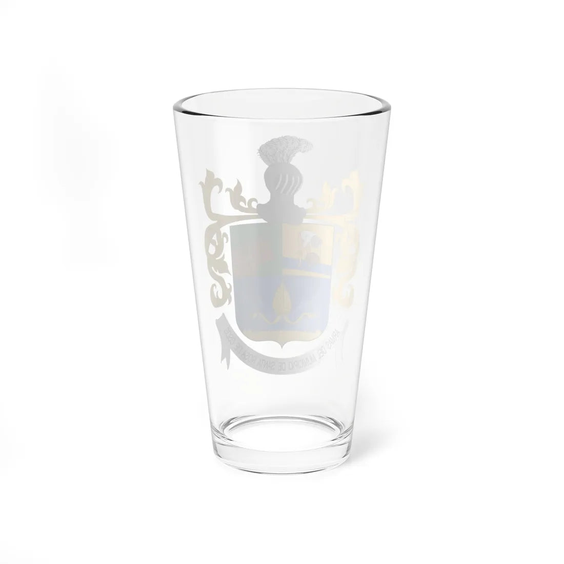 Escudo de Santa Rosa de Osos (Colombia) (Coat of Arms) Pint Glass 16oz - Go Mug Yourself