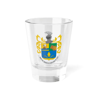 Escudo de Santa Rosa de Osos (Colombia) (Coat of Arms) Shot Glass 1.5oz 1.5oz - Go Mug Yourself