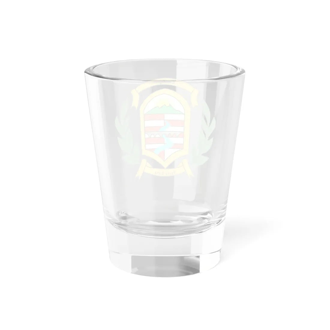 Escudo de Santa Rosa y Cuilapa (Guatemala) (Coat of Arms) Shot Glass 1.5oz - Go Mug Yourself