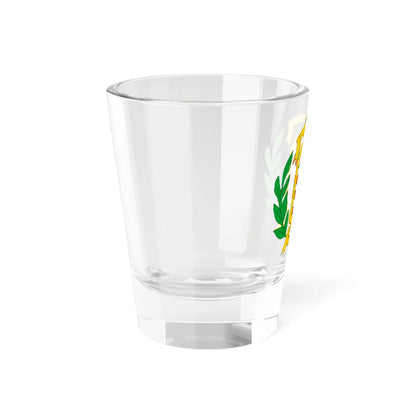 Escudo de Santa Rosa y Cuilapa (Guatemala) (Coat of Arms) Shot Glass 1.5oz - Go Mug Yourself