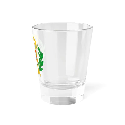 Escudo de Santa Rosa y Cuilapa (Guatemala) (Coat of Arms) Shot Glass 1.5oz - Go Mug Yourself