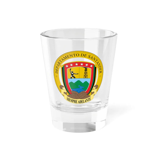 Escudo de Santander Colombia (Colombia) (Coat of Arms) Shot Glass 1.5oz 1.5oz - Go Mug Yourself