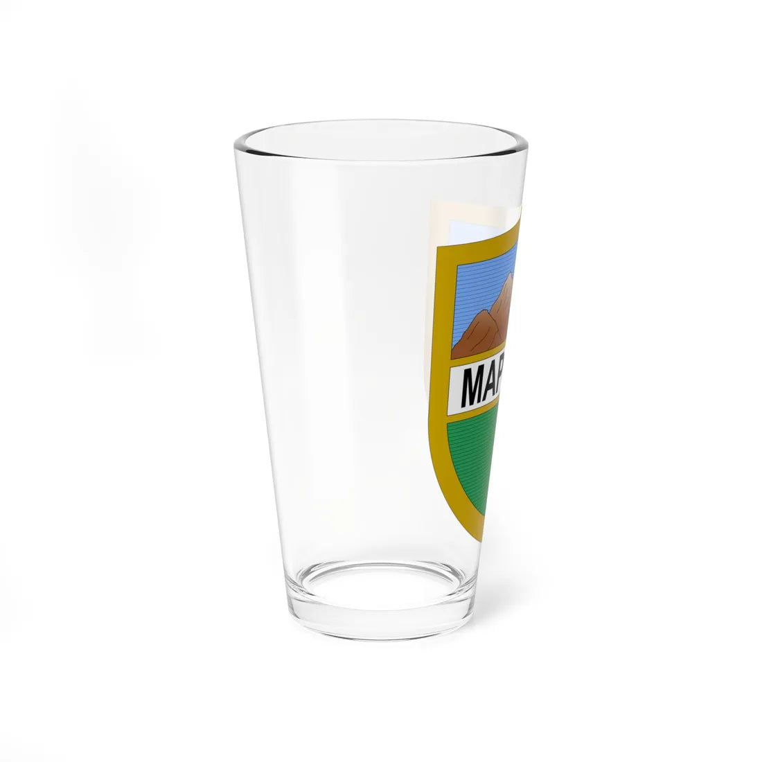 Escudo de Santiago Chile 1863-1913 (Chile) (Coat of Arms) Pint Glass 16oz - Go Mug Yourself