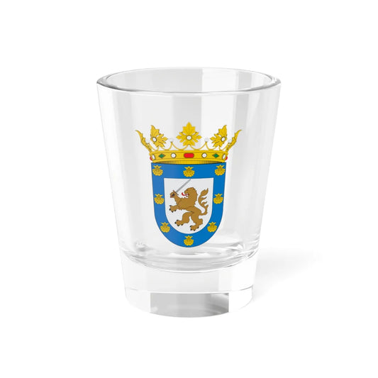 Escudo de Santiago Chile (Chile) (Coat of Arms) Shot Glass 1.5oz 1.5oz - Go Mug Yourself