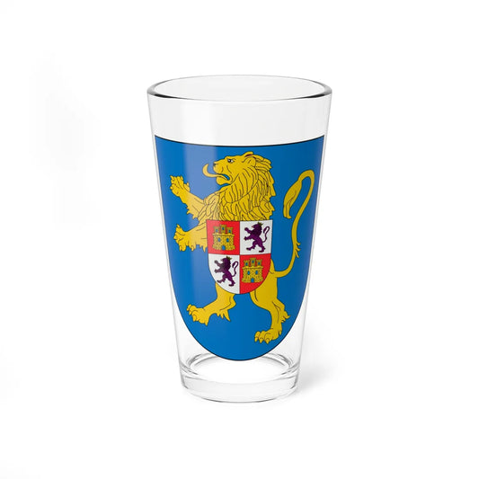 Escudo de Santiago de Arma de Rionegro (Colombia) (Coat of Arms) Pint Glass 16oz 16oz - Go Mug Yourself