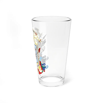 Escudo de Santiago de León de Caracas 1567 1766-2022 (Costa Rica) (Coat of Arms) Pint Glass 16oz - Go Mug Yourself