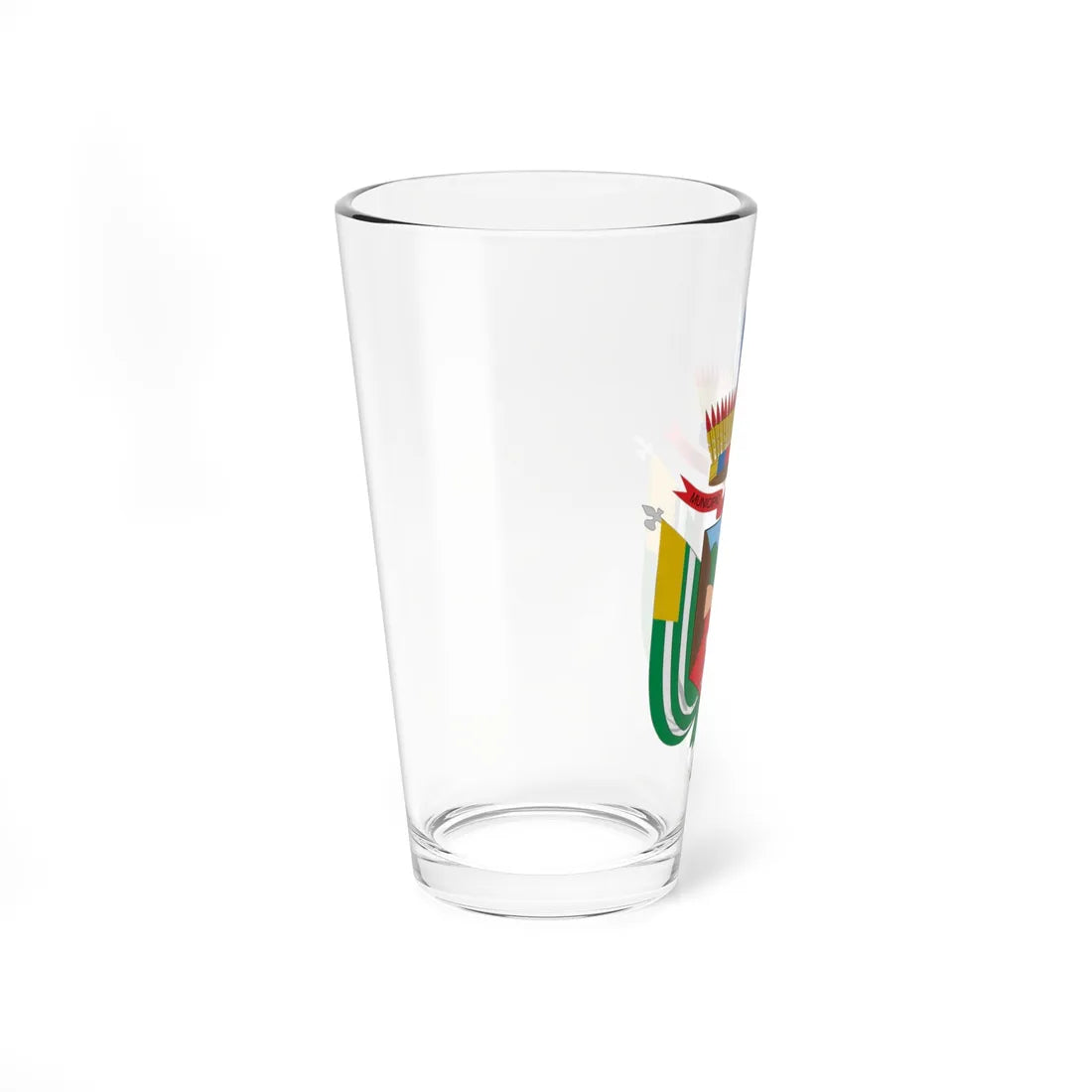 Escudo de Santiago Putumayo (Colombia) (Coat of Arms) Pint Glass 16oz - Go Mug Yourself