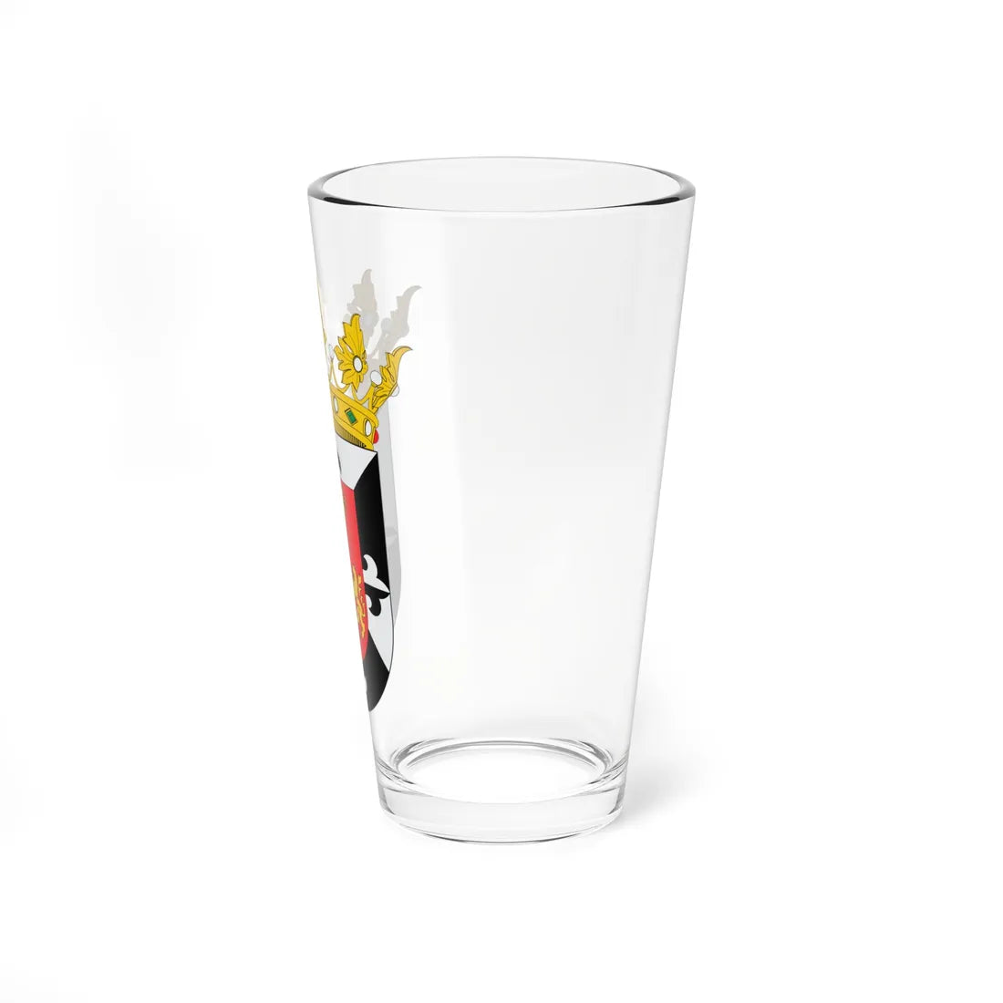 Escudo de Santo Domingo de Guzmán (Costa Rica) (Coat of Arms) Pint Glass 16oz - Go Mug Yourself