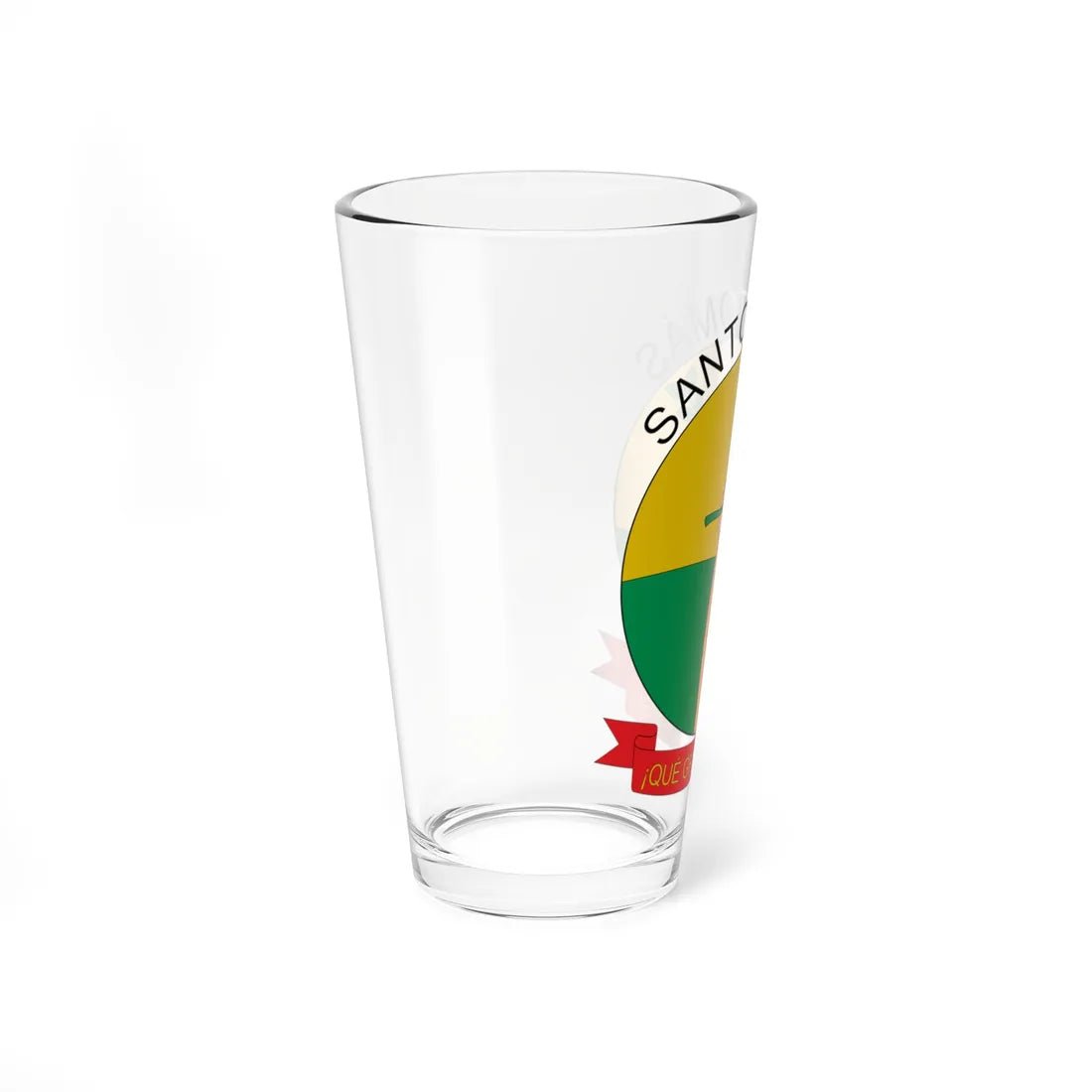 Escudo de Santo Tomás Atlántico (Colombia) (Coat of Arms) Pint Glass 16oz - Go Mug Yourself