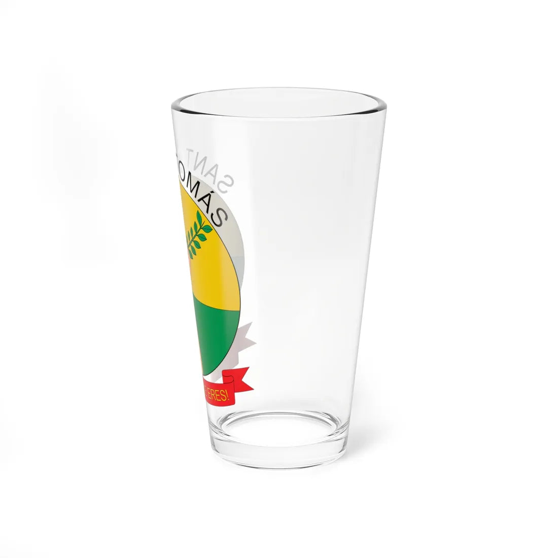 Escudo de Santo Tomás Atlántico (Colombia) (Coat of Arms) Pint Glass 16oz - Go Mug Yourself