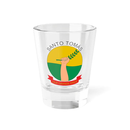 Escudo de Santo Tomás Atlántico (Colombia) (Coat of Arms) Shot Glass 1.5oz 1.5oz - Go Mug Yourself