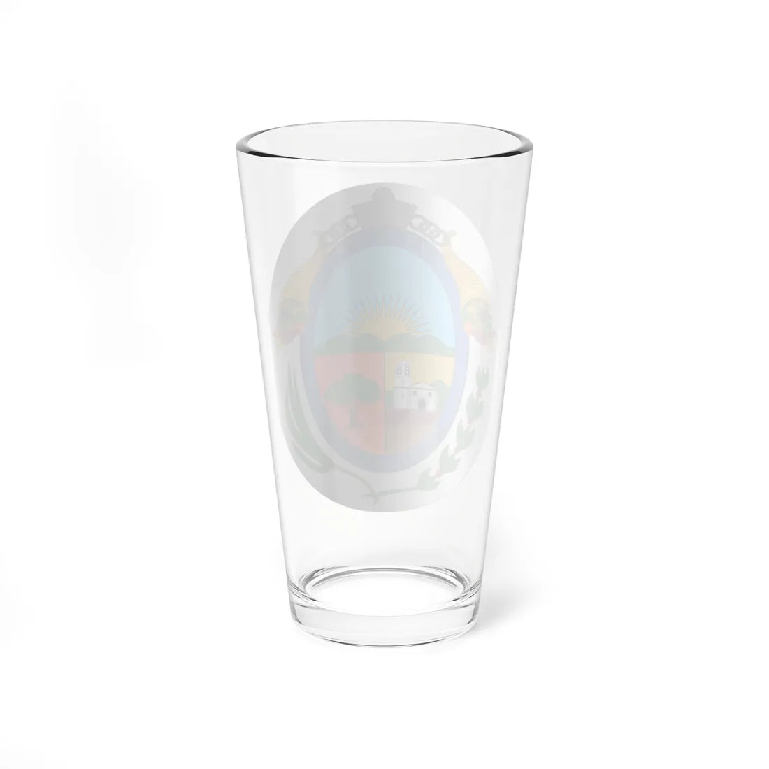 Escudo de Sasaima (Colombia) (Coat of Arms) Pint Glass 16oz - Go Mug Yourself