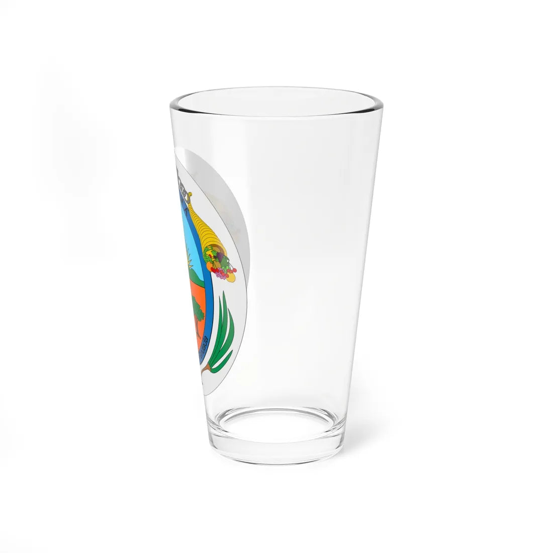 Escudo de Sasaima (Colombia) (Coat of Arms) Pint Glass 16oz - Go Mug Yourself