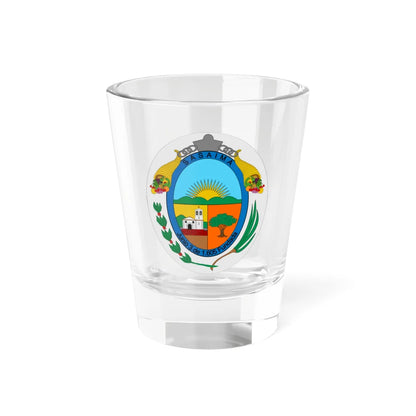 Escudo de Sasaima (Colombia) (Coat of Arms) Shot Glass 1.5oz 1.5oz - Go Mug Yourself
