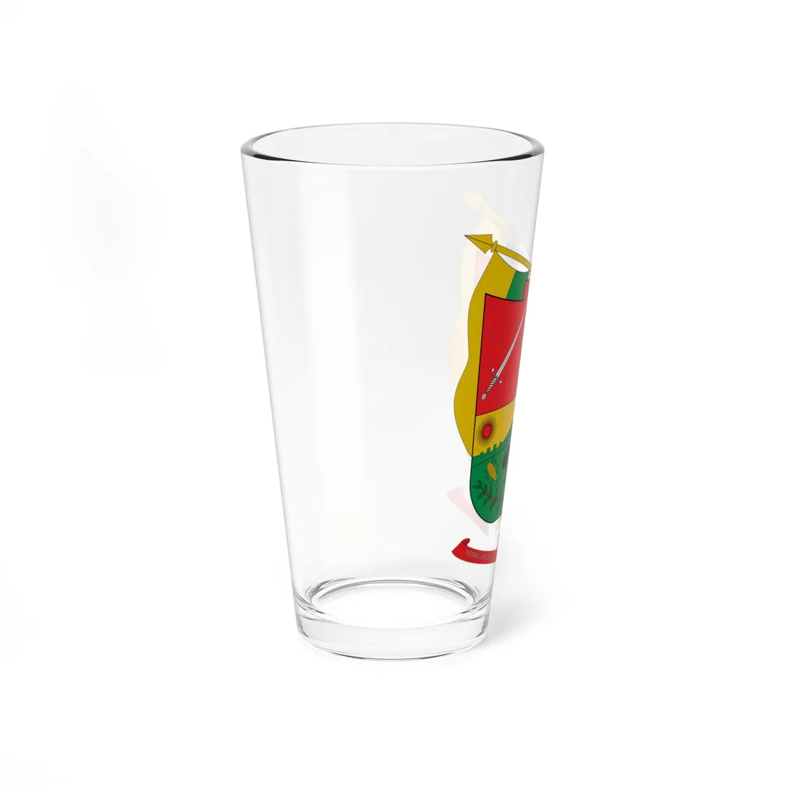 Escudo de Segovia Antioquia (Colombia) (Coat of Arms) Pint Glass 16oz - Go Mug Yourself