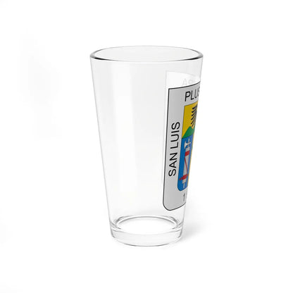 Escudo de Sevilla Valle del Cauca (Colombia) (Coat of Arms) Pint Glass 16oz - Go Mug Yourself
