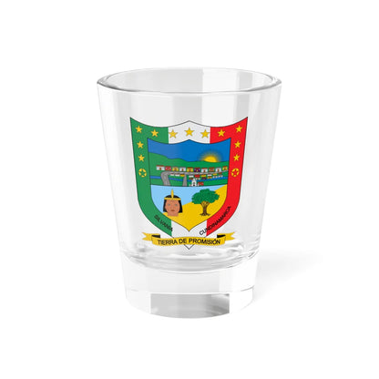 Escudo de Silvania Cundinamarca (Colombia) (Coat of Arms) Shot Glass 1.5oz 1.5oz - Go Mug Yourself