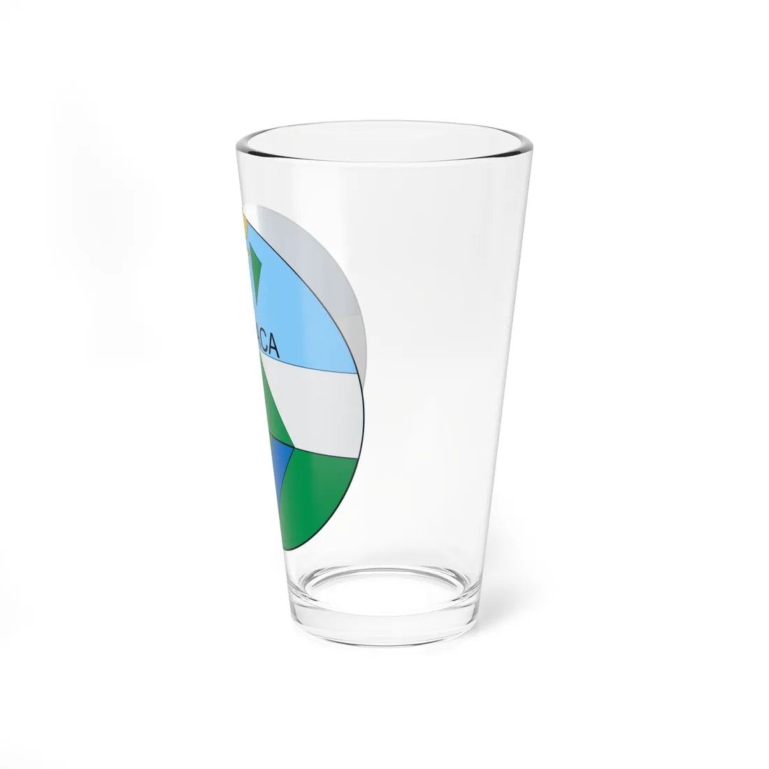 Escudo de Simijaca (Colombia) (Coat of Arms) Pint Glass 16oz - Go Mug Yourself