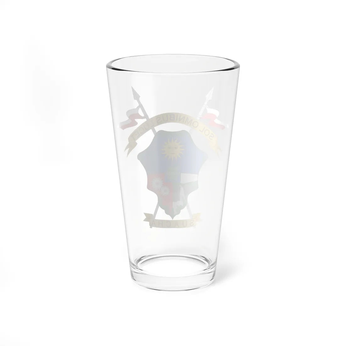 Escudo de Soacha (Colombia) (Coat of Arms) Pint Glass 16oz - Go Mug Yourself