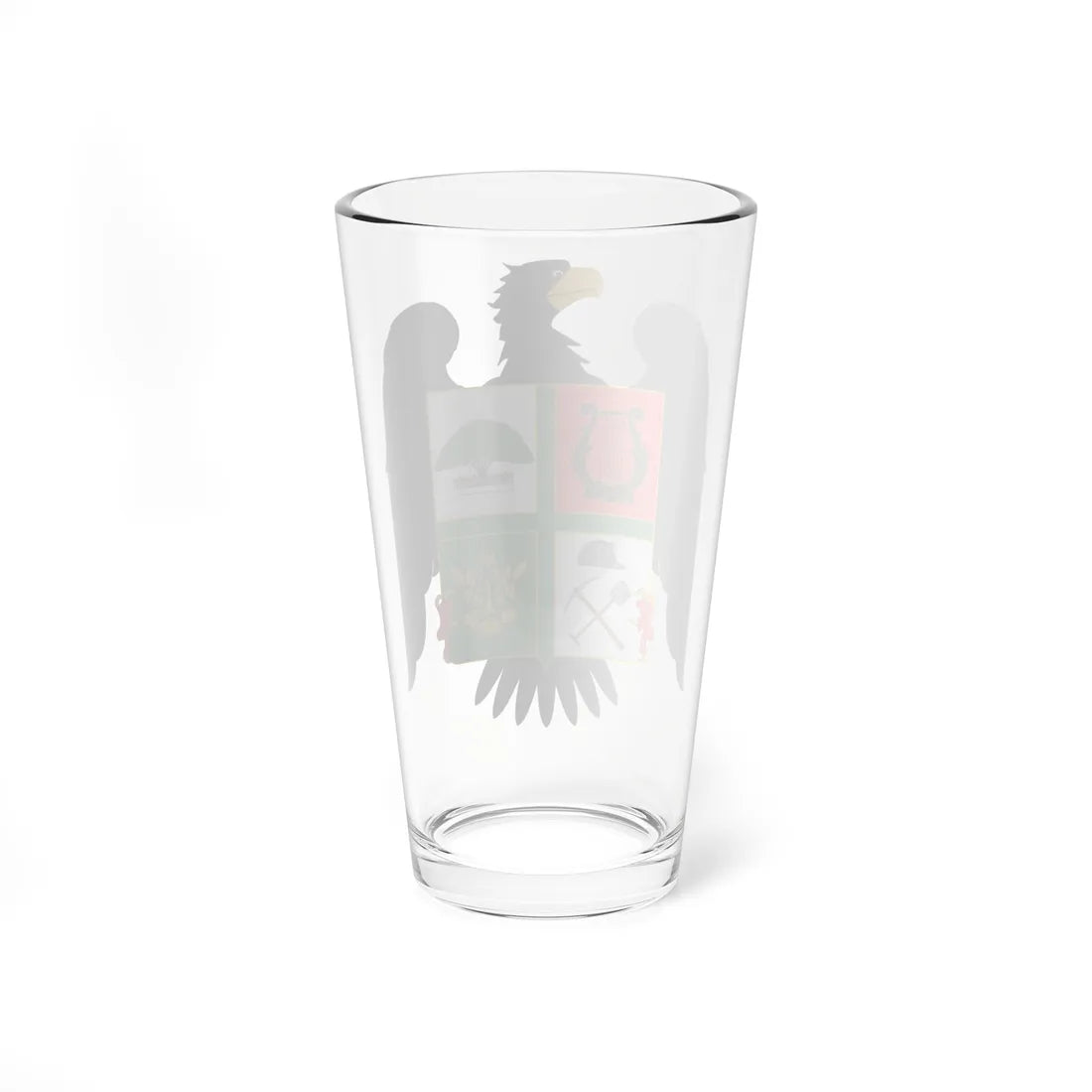 Escudo de Socotá (Colombia) (Coat of Arms) Pint Glass 16oz - Go Mug Yourself