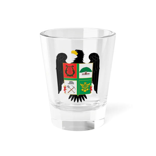 Escudo de Socotá (Colombia) (Coat of Arms) Shot Glass 1.5oz 1.5oz - Go Mug Yourself