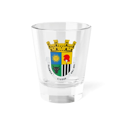 Escudo de Sogamoso (Colombia) (Coat of Arms) Shot Glass 1.5oz 1.5oz - Go Mug Yourself