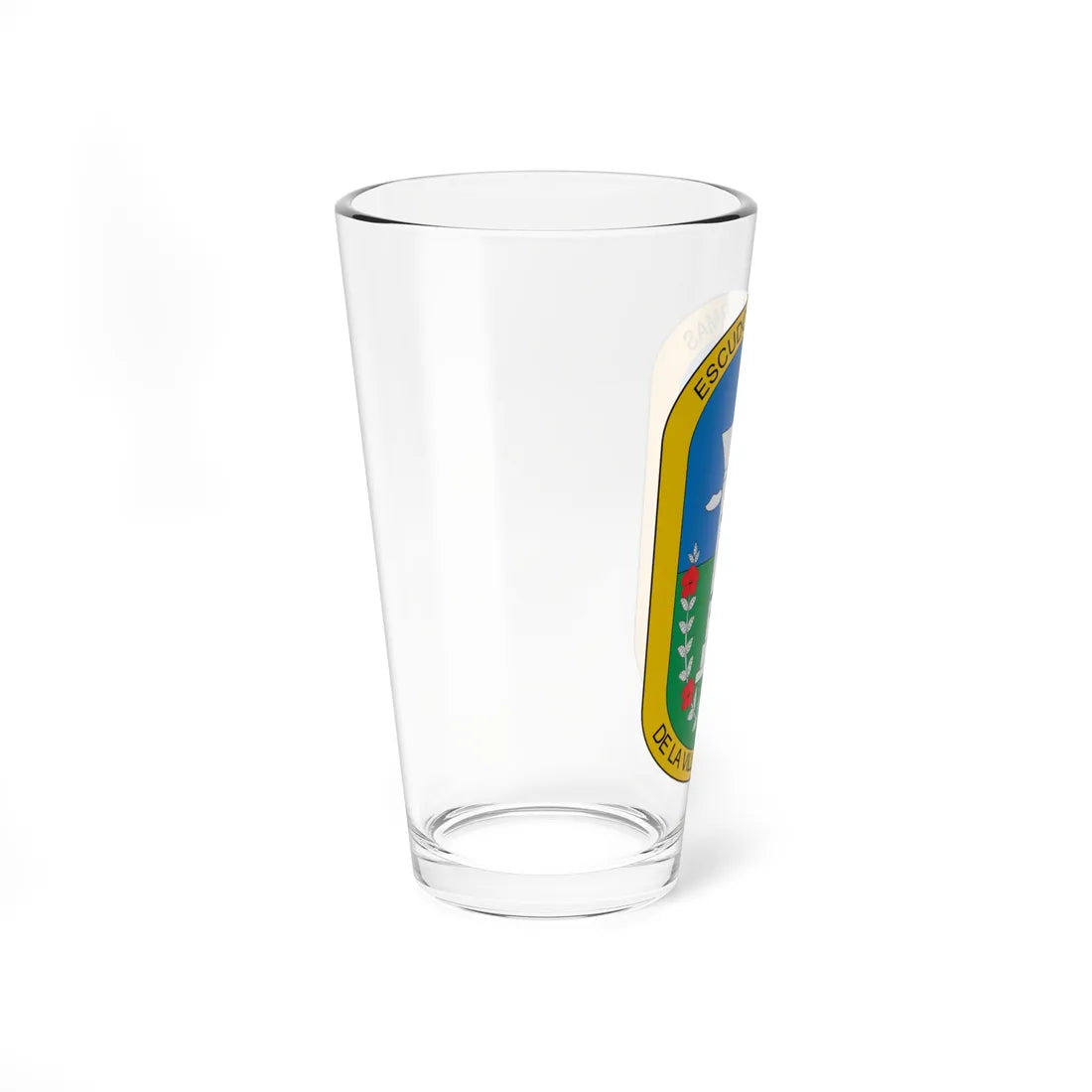 Escudo de Soledad Atlántico (Colombia) (Coat of Arms) Pint Glass 16oz - Go Mug Yourself