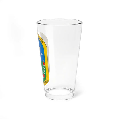 Escudo de Soledad Atlántico (Colombia) (Coat of Arms) Pint Glass 16oz - Go Mug Yourself