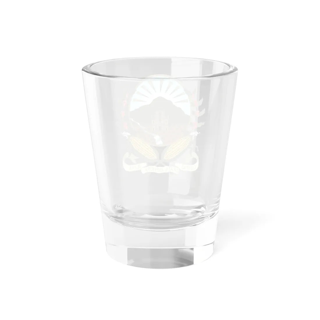 Escudo de Sonsón Versión oficial (Colombia) (Coat of Arms) Shot Glass 1.5oz - Go Mug Yourself