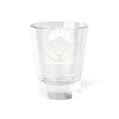 Escudo de Sonsón Versión oficial (Colombia) (Coat of Arms) Shot Glass 1.5oz - Go Mug Yourself