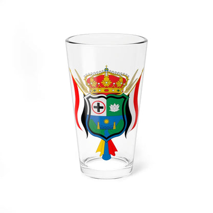 Escudo de Sopetrán (Colombia) (Coat of Arms) Pint Glass 16oz 16oz - Go Mug Yourself