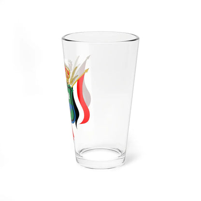 Escudo de Sopetrán (Colombia) (Coat of Arms) Pint Glass 16oz - Go Mug Yourself