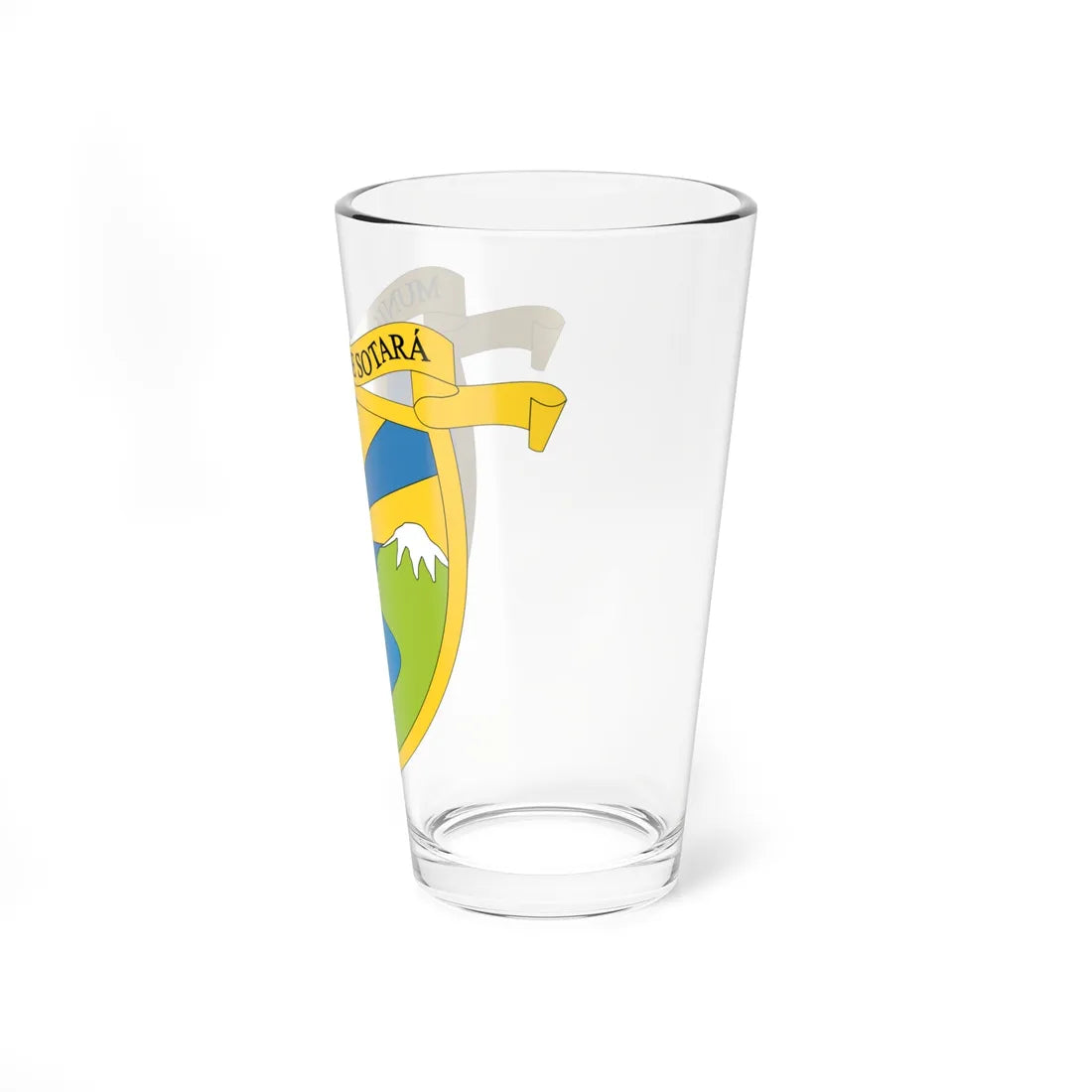 Escudo de Sotará - Cauca (Colombia) (Coat of Arms) Pint Glass 16oz - Go Mug Yourself