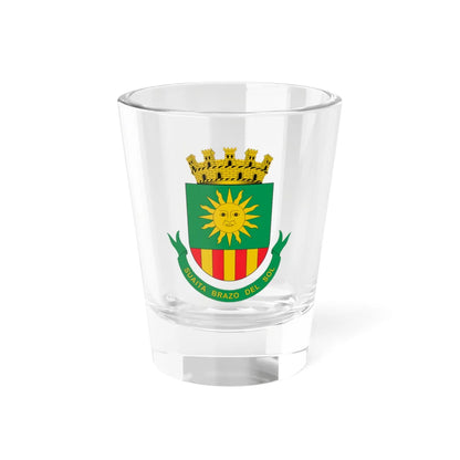 Escudo de Suaita (Colombia) (Coat of Arms) Shot Glass 1.5oz 1.5oz - Go Mug Yourself