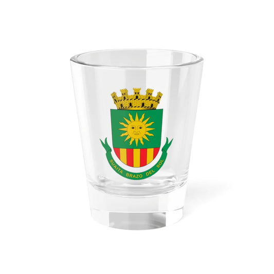 Escudo de Suaita (Colombia) (Coat of Arms) Shot Glass 1.5oz 1.5oz - Go Mug Yourself
