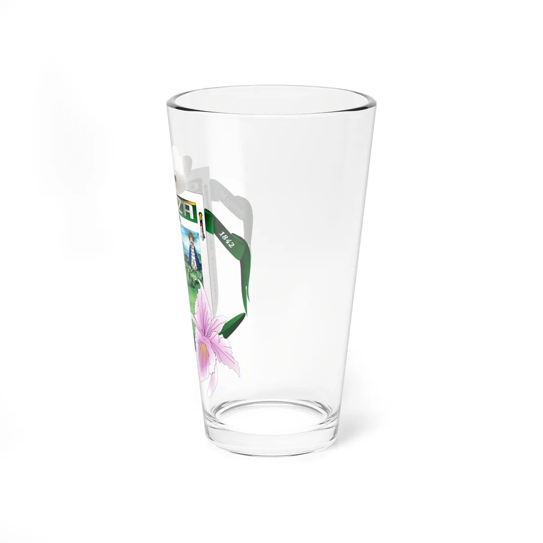 Escudo de Suaza Huila (Colombia) (Coat of Arms) Pint Glass 16oz - Go Mug Yourself