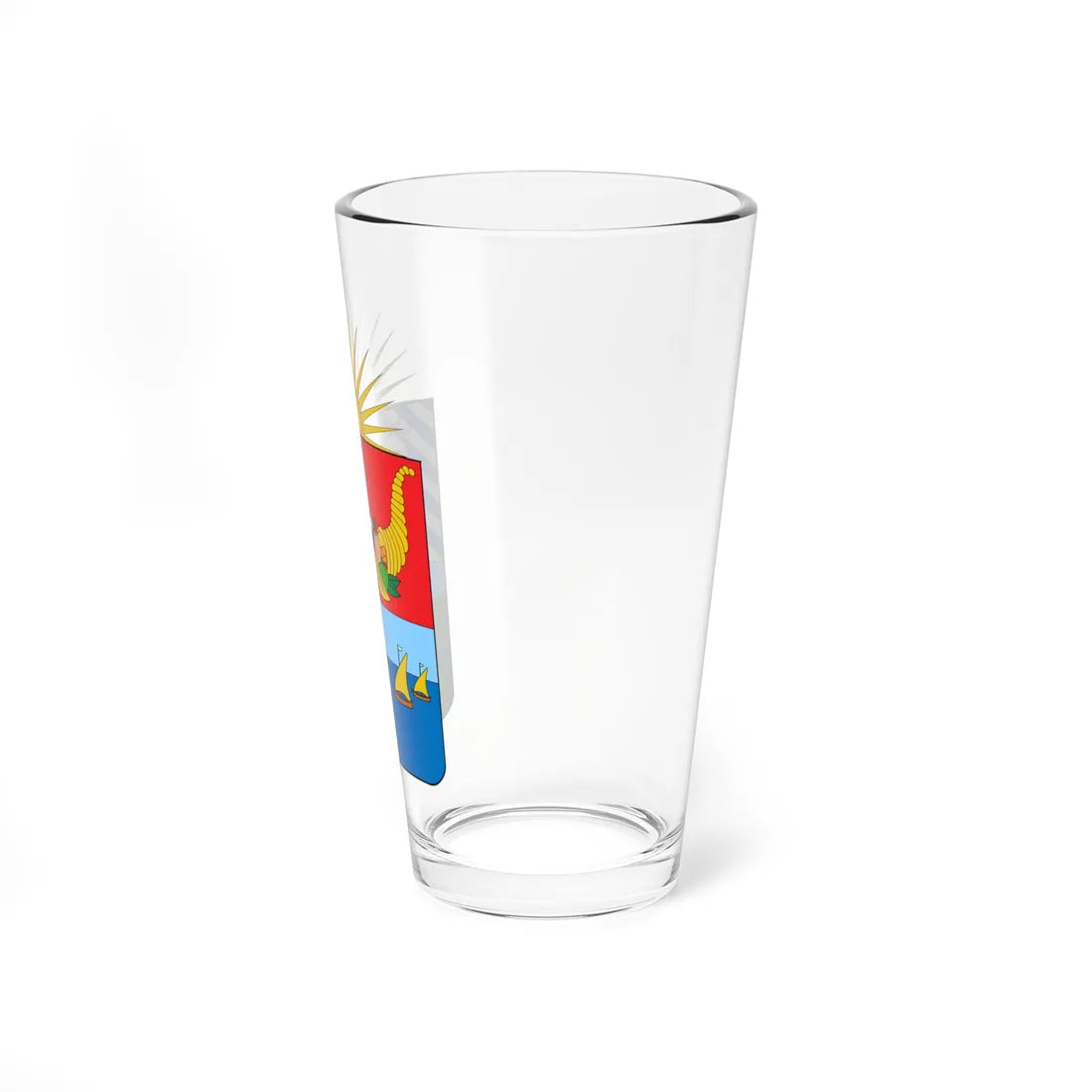 Escudo de Sucre (Colombia) (Coat of Arms) Pint Glass 16oz - Go Mug Yourself