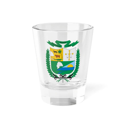 Escudo de Sucre Sucre (Colombia) (Coat of Arms) Shot Glass 1.5oz 1.5oz - Go Mug Yourself