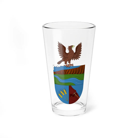 Escudo de Suesca - Cundinamarca (Colombia) (Coat of Arms) Pint Glass 16oz 16oz - Go Mug Yourself