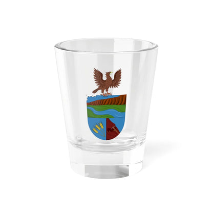 Escudo de Suesca - Cundinamarca (Colombia) (Coat of Arms) Shot Glass 1.5oz 1.5oz - Go Mug Yourself