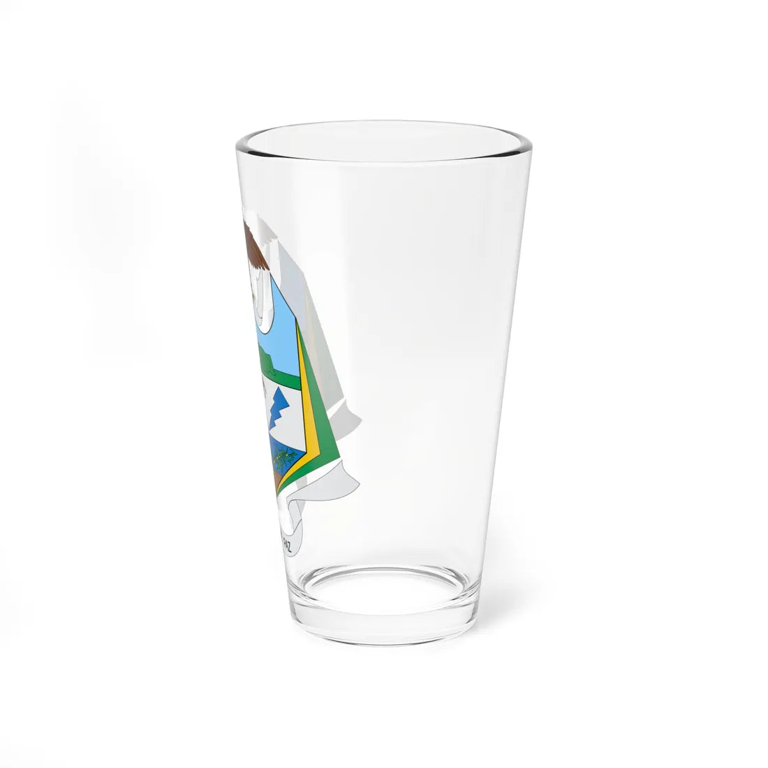 Escudo de Supatá (Colombia) (Coat of Arms) Pint Glass 16oz - Go Mug Yourself