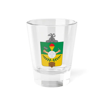 Escudo de Supia (Colombia) (Coat of Arms) Shot Glass 1.5oz 1.5oz - Go Mug Yourself