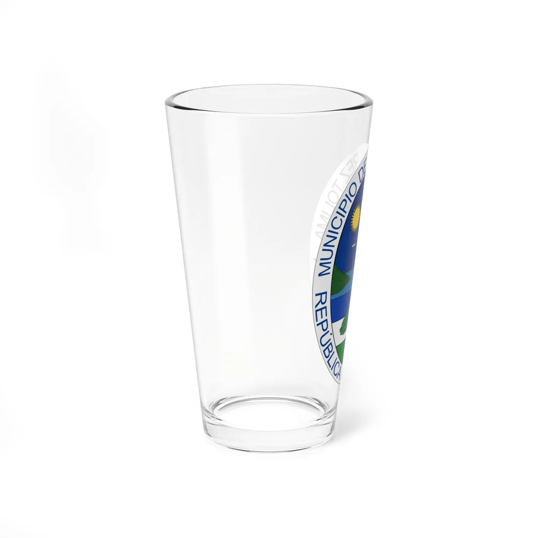 Escudo de Suárez - Tolima (Colombia) (Coat of Arms) Pint Glass 16oz - Go Mug Yourself