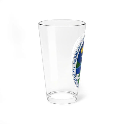 Escudo de Suárez - Tolima (Colombia) (Coat of Arms) Pint Glass 16oz - Go Mug Yourself