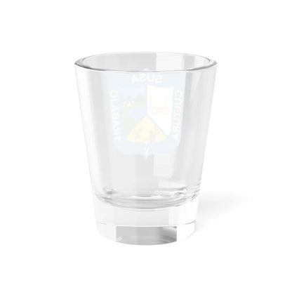 Escudo de Susa - Cundinamarca (Colombia) (Coat of Arms) Shot Glass 1.5oz - Go Mug Yourself