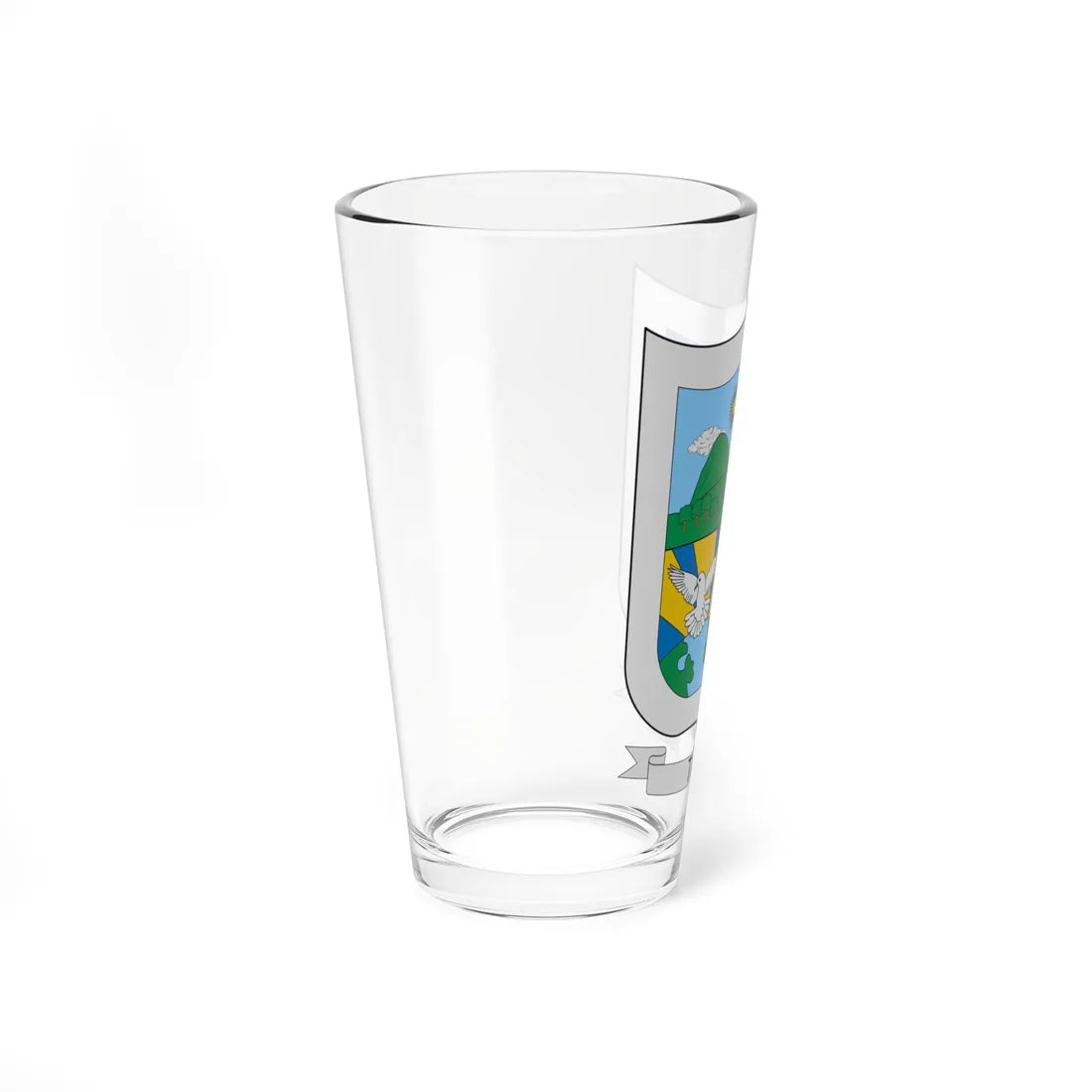 Escudo de Tabio (Colombia) (Coat of Arms) Pint Glass 16oz - Go Mug Yourself