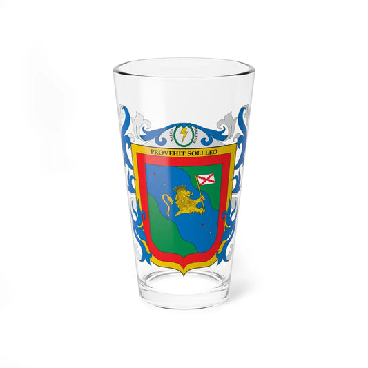 Escudo de Talca (Chile) (Coat of Arms) Pint Glass 16oz 16oz - Go Mug Yourself